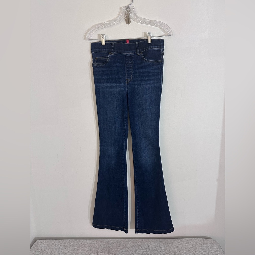 SPANX Dark Blue Flare Jeans